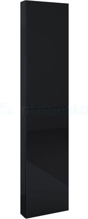 Roca Słupek Łazienkowy 40 Cm Extra Slim Czarny Połysk (A857911351)