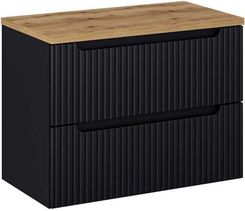 Zdjęcie Comad Szafka Podumywalkowa Nova Black Z Blatem Oak 80 Cm - Radomsko