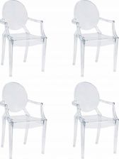 Zdjęcie Leobert Krzesło Busan Transparentnex4 - Tułowice