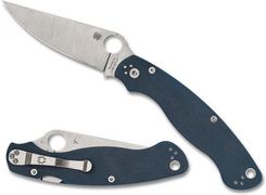 Nóż Składany Spyderco Military 2 Cobalt Blue G10 Satin Cpm Spy27 By Sal Eric Glesser C36Gpcbl2 