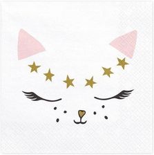 Zdjęcie Party Deco Serwetki Kotek Meow 33X33Cm (1 Op. / 20szt. ) - Sułkowice