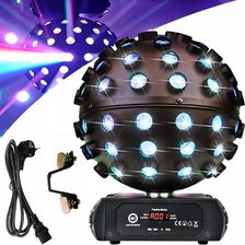 Zdjęcie LIGHT4ME LED SPHERE 5x18W RGBWA-UV efekt świetlny LED dynamiczne oświetlenie na imprezę - Żory