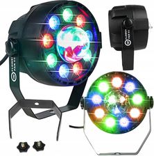 Zdjęcie LIGHT4ME FLOWER PAR V2 reflektor dyskotekowy oświetlenie DJ efekt świetlny LED RGB - Maków Podhalański
