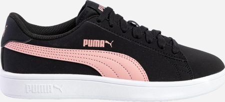 Puma Tenisówki damskie do kostki Smash W 365160-18 Czarne