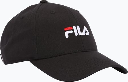 Czapka z daszkiem FILA Brasov 6 Panel With Linear Logo black | WYSYŁKA W 24H | 30 DNI NA ZWROT Zima 2024