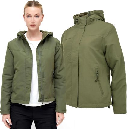 Kurtka damska BRANDIT Windbreaker Frontzip Olive XS (32)