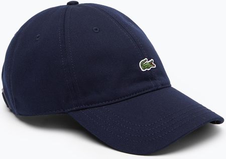 Czapka z daszkiem Lacoste RK0491 navy blue | WYSYŁKA W 24H | 30 DNI NA ZWROT Zima 2024