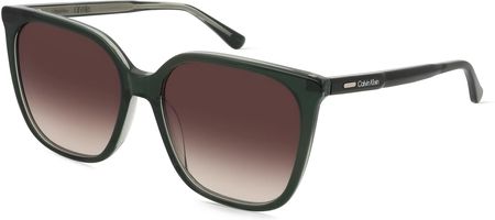 Calvin Klein CK24509S, Oprawka: Acetat, zielony