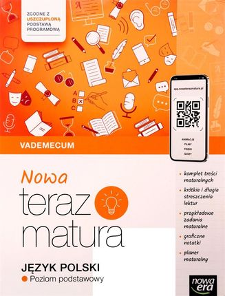 Nowa Teraz matura. Język polski. Vademecum. Poziom podstawowy. Matura 2025