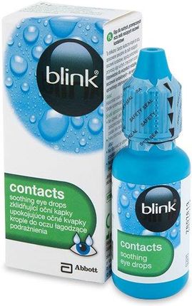 Blink Contacts Krople Do Oczu Dla Osób Noszących Soczewki Kontaktowe 10 ml