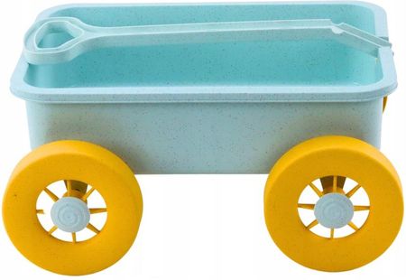 Lean Toys Wózek Na Zabawki Do Piasku Pastelowy Turkusowy - zdjęcie 2