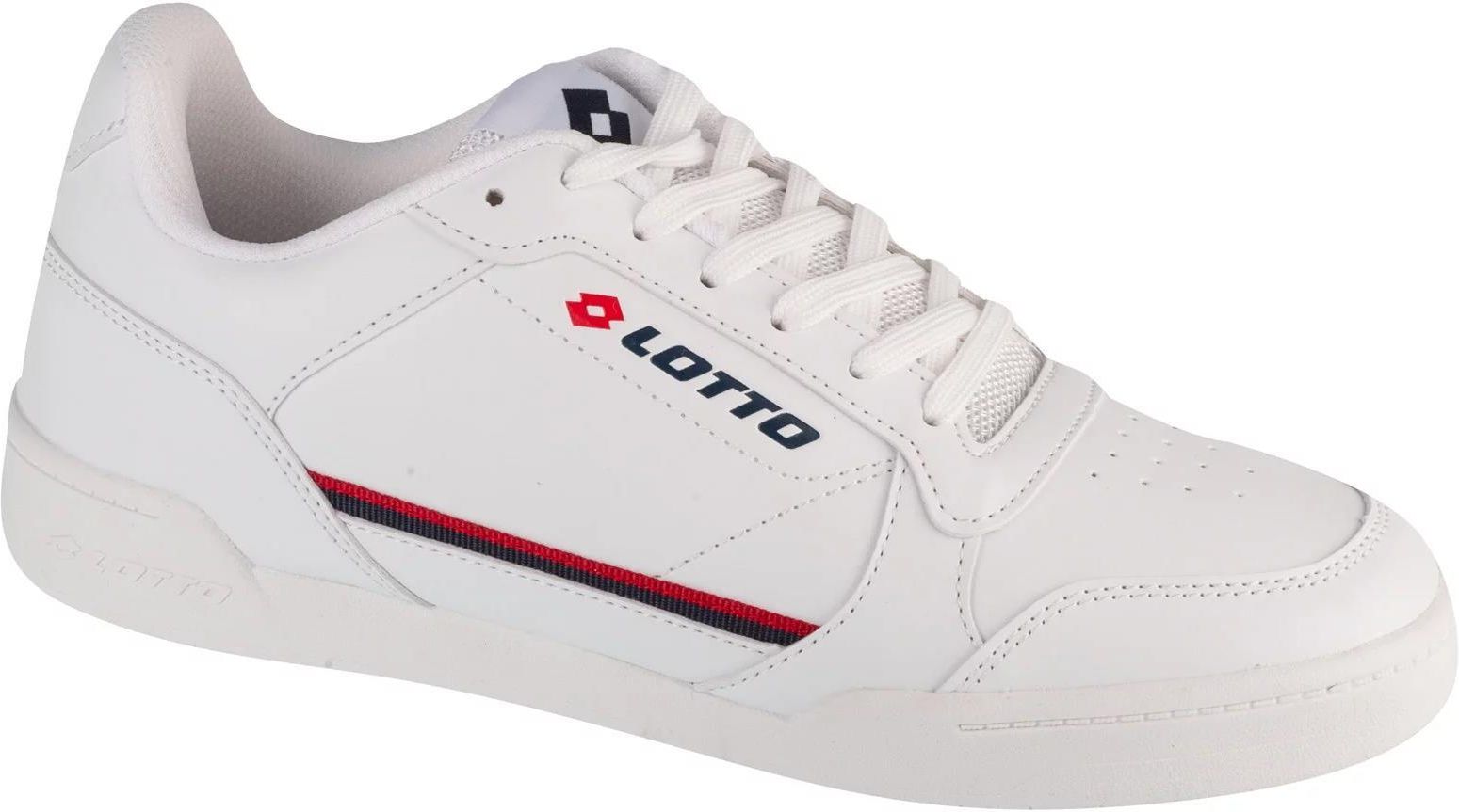 LOTTO Baskets Enfant Nandu K - Sportives à Lacets Élastiques Et Velcro - Confortables Et Style Rétro
