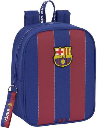 Shopalstore Plecak Szkolny F.C. Barcelona Czerwony Granatowy 22X27X10Cm