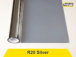 Folia przeciwsłoneczna wewnętrzna R20 Silver - Lite Solar