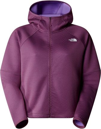 Kurtka z kapturem damska The North Face DOTKNIT THERMAL FZ fioletowa NF0A89VE1NI