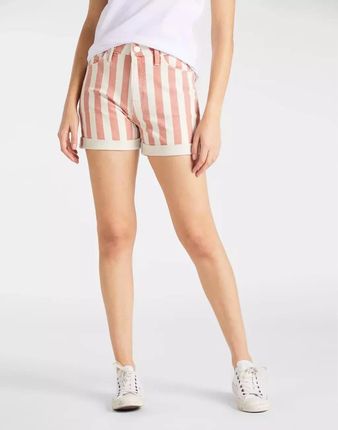 LEE MOM SHORT DAMSKIE SZORTY JEANSOWE KRÓTKIE SPODENKI L37MLIMG