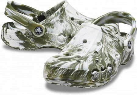 Damskie Lekkie Klapki Chodaki Crocs Baya Marbled 206935 Clog 37-38