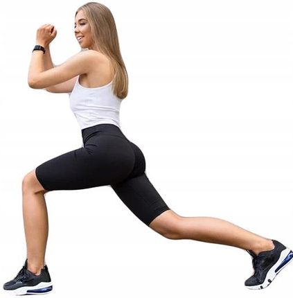 Legginsy Getry Fitness Kolarki Kryjące Fit S/m - zdjęcie 4