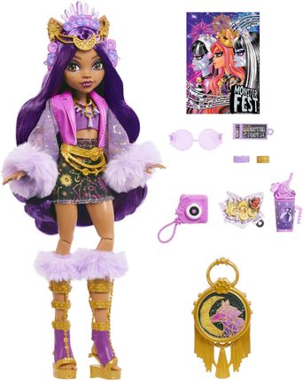 Mattel Monster High Lalka Fest Clawdeen Wolf HXH80