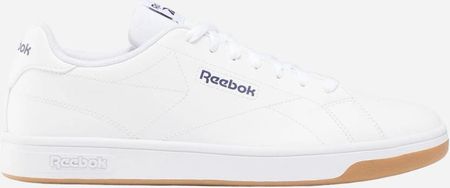 Reebok Tenisówki męskie z eko skóry Court Clean 100074368 Białe