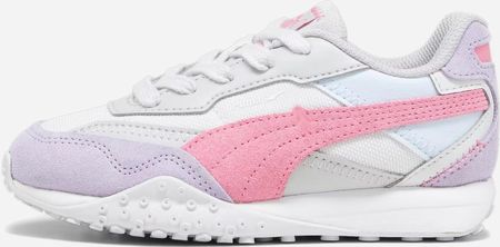 Puma Buty sportowe dziecięce dla dziewczynki 394724-04 Biały/Liliowy