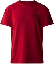 Koszulka męska The North Face LIGHTNING S/S GRAPHIC czerwona NF0A8A3A3RO