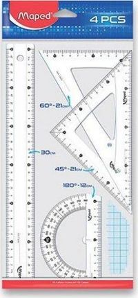 Maped Zestaw Linijek Start 4Szt.
