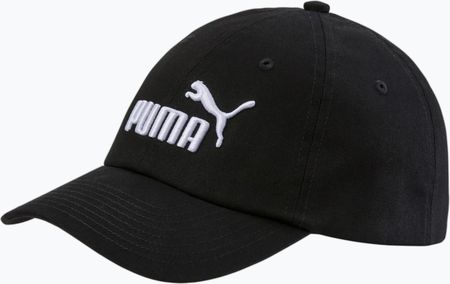 Czapka z daszkiem dziecięca PUMA Ess Cap Jr puma black/no.1 | WYSYŁKA W 24H | 30 DNI NA ZWROT Zima 2024