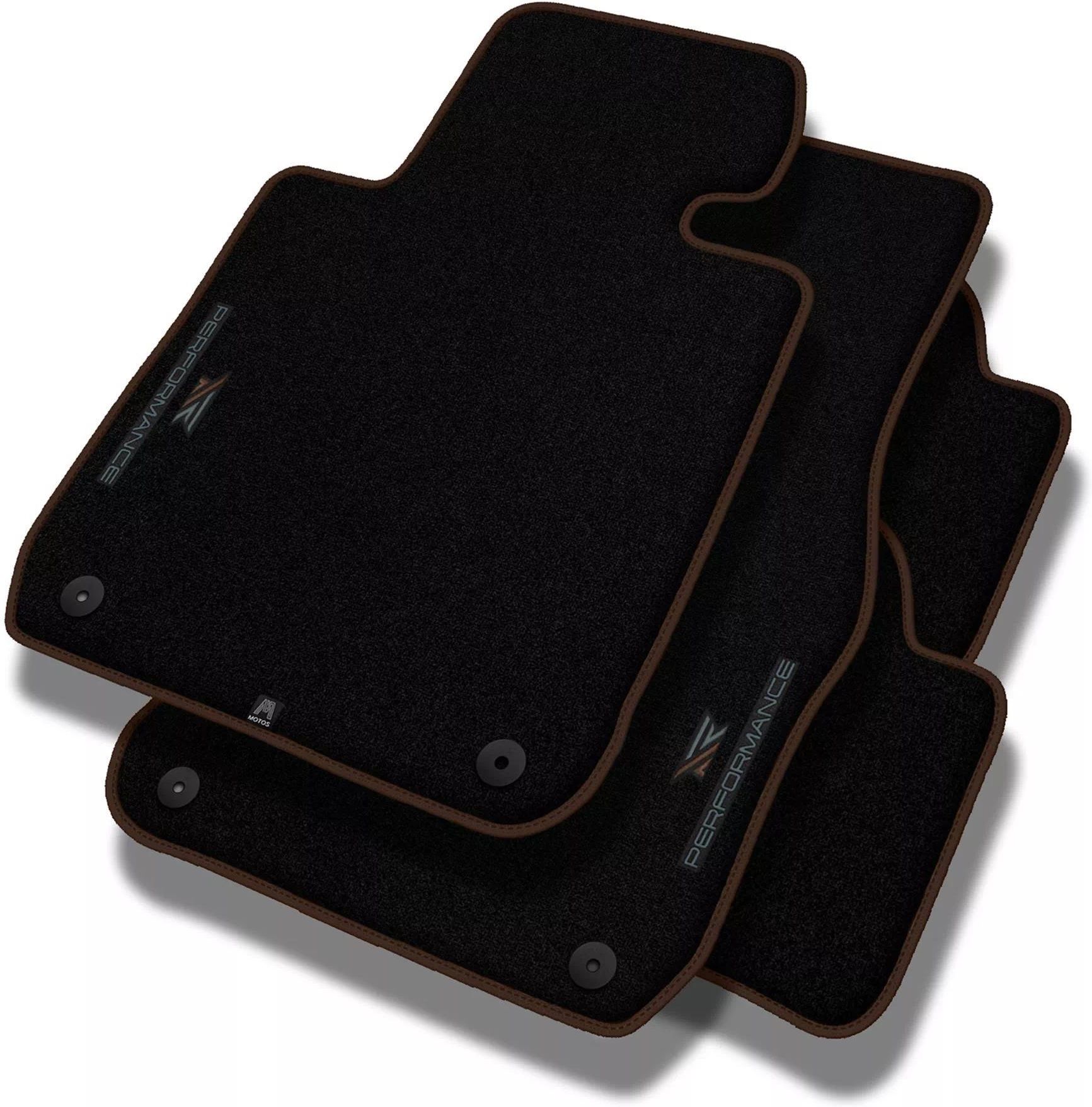 Wielganizator Tappetini auto in velluto su misura, compatibili con Honda Civic IX Hatchback (2012), tappetino per il lato conducente, in velluto