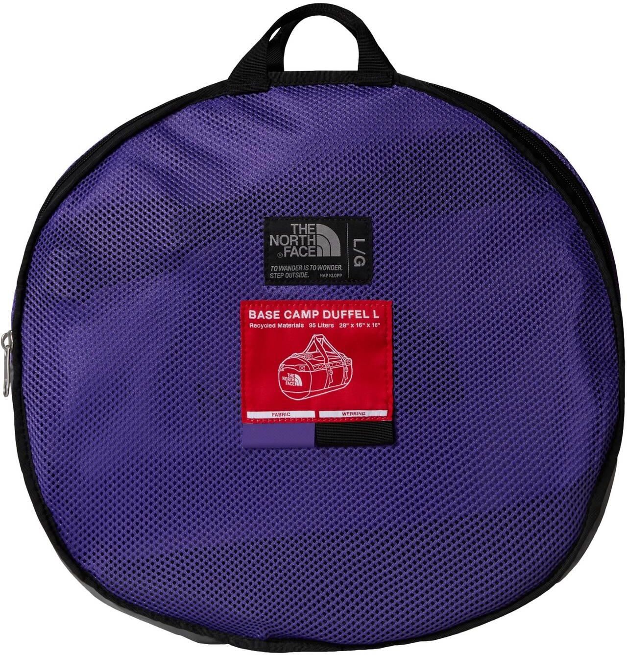 Torba unisex The North Face BASE CAMP DUFFEL L fioletowa
