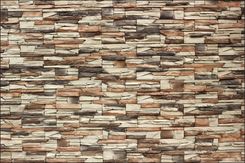 Muralo Fototapeta Dekoracja Do Salonu Ozdobny Kamień Łupek Trójwymiarowa Tapeta Scienna 3D 416x290cm