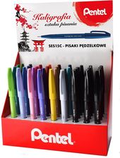 Zdjęcie Zestaw pisaków pędzelków do kaligrafii SES15 36 kolorów - Poznań