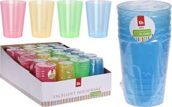 Zdjęcie Zestaw kubków plastikowych kolorowych 6 sztuk - Siechnice