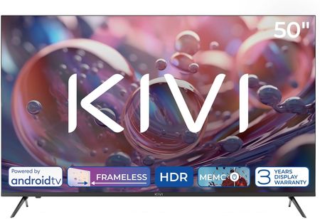 Telewizor DLED Kivi 50U760QB 50 cali 4K UHD