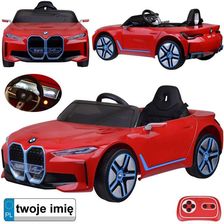 Jokomisiada Autko Na Akumulator Elektryczne Bmw I4 Dla Dziecka Pilot Pa0310 Czerwony
