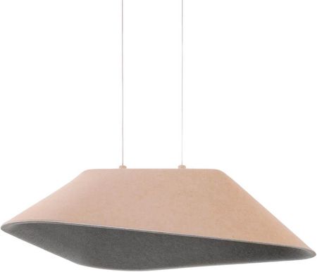 Maxlight Nieregularna Lampa Wisząca Carbon Led 8W 3000K Beżowa (P0568)