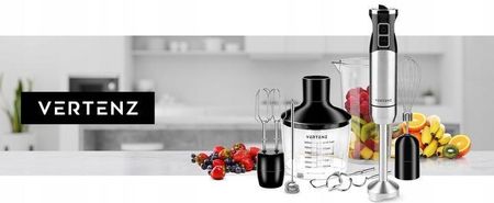 VERTENZ Blender Titan 50 Srebrno-czarny - zdjęcie 4