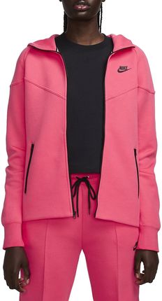 Bluza z kapturem Nike W NSW TCH FLC WR FZ HDY fb8338-629 Rozmiar L