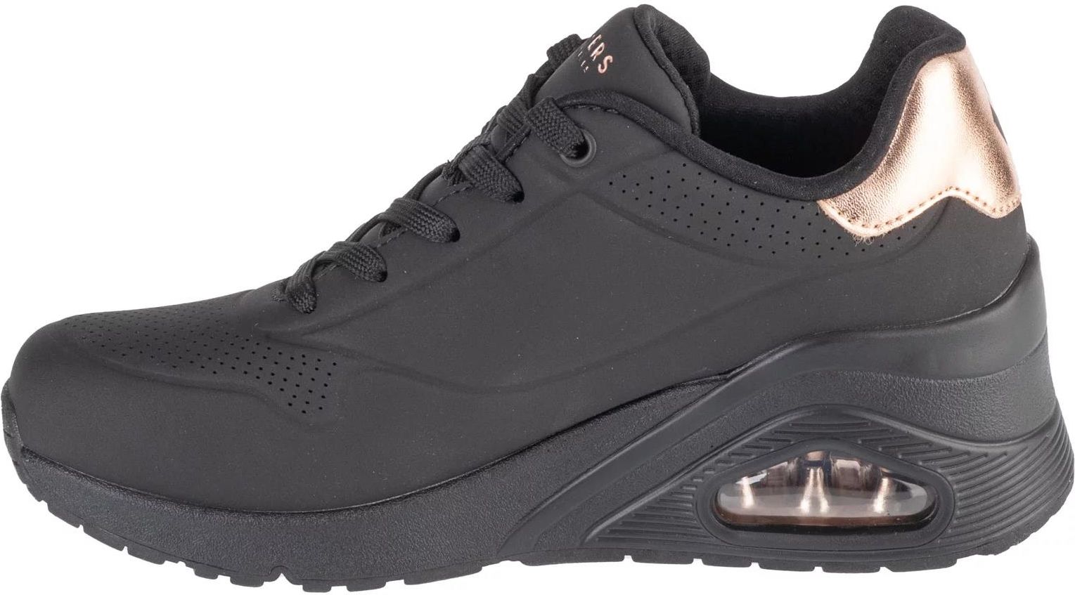 Skechers Uno Wedge - Hi Steps 177520-BBK : Kolor - Czarne, Rozmiar - 40 ...