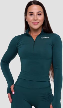 GymBeam Women‘s Ignite Crop Top Dark Green