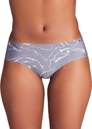 Majtki Under Armour Pure Stretch 3-Pack Printed No Show Hipster 1383896-035 Rozmiar XS