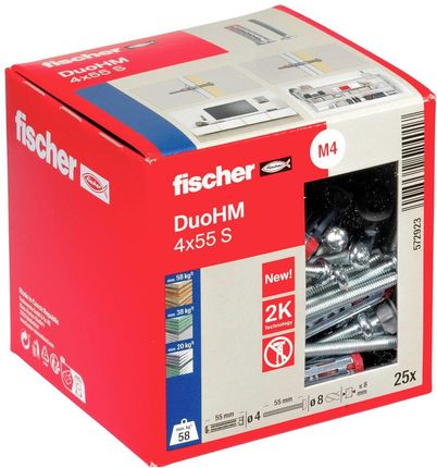 Fischer Kotwa Do Pustaków Ściennych Duohm 4x55 S Ph Tx 572923