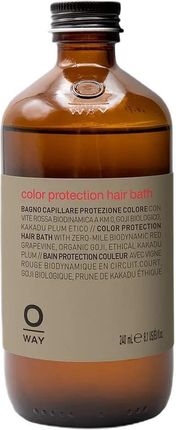 Oway Colorup Color Protection Hair Bath Szampon Odżywiający Do Włosów Farbowanych 240ml