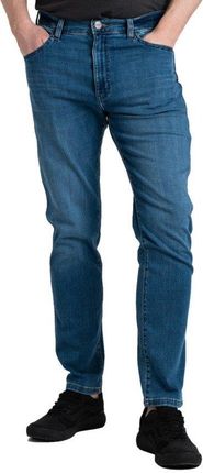 WRANGLER LARSTON MĘSKIE SPODNIE JEANSOWE JEANSY SOFTWEAR W18S74Z59