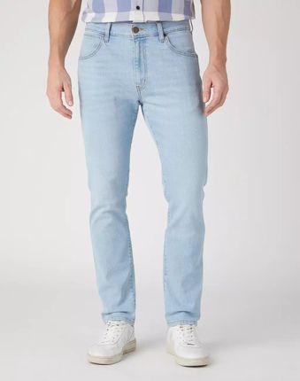 WRANGLER LARSTON MĘSKIE SPODNIE JEANSOWE JEANSY BLUE WAVES W18SHN42H