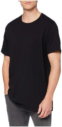 CALVIN KLEIN T-shirt męski tekstylny czarny SF9186 - Rozmiar: S