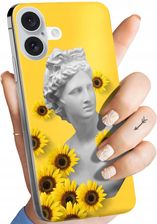 Hello Case Etui Do Apple Iphone 16 Żółte Słoneczne Yellow Obudowa Pokrowiec Case