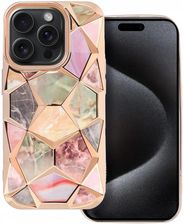 Partner Tele Etui Twinki Do Iphone 16 Plus Pokrowiec Futerał Ochrona Geometryczny Wzór