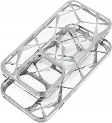 Partner Tele Etui Twinki Do Iphone 16 Pokrowiec Futerał Ochrona Geometryczny Wzór Case - zdjęcie 4