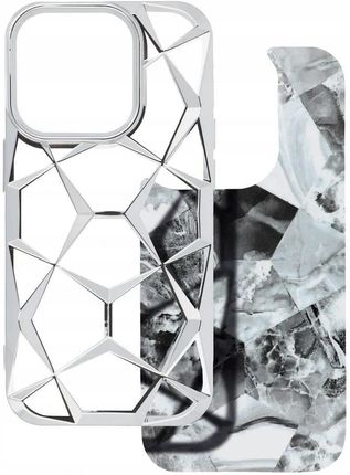 Partner Tele Etui Twinki Do Iphone 16 Pokrowiec Futerał Ochrona Geometryczny Wzór Case - zdjęcie 3